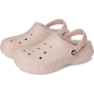 Crocs Kids’ Via Lined Clogs(Pink Rose)