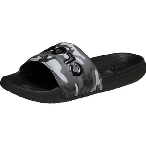 Crocs Men’s All Day Slide Lightweight Slip-On Sandals(Camouflage Black/Grey)