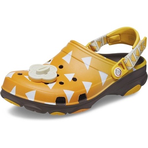 Crocs Men’s Classic Demon Slayer All Terrain Adjustable Clogs(Zenitsu)