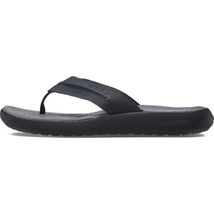 Crocs Men’s Yukon Vista II Flip Flops Sandals(Black)