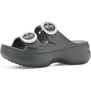Crocs Saturday Buckle Platform Sandals(Carbon)