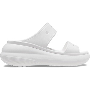 Crocs Unisex Adult Classic Crush Sandals(White)