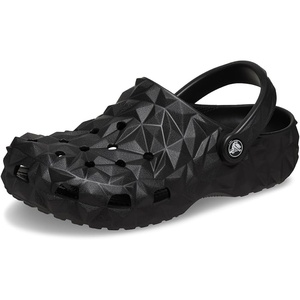 Crocs Unisex Adult Classic Geometric Clog(Black)
