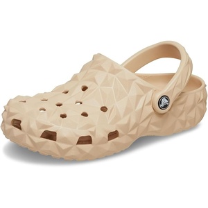 Crocs Unisex Adult Classic Geometric Clog(Brown)