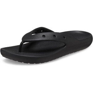 Crocs Unisex Adult Classic V2 Flip Flops(Black)