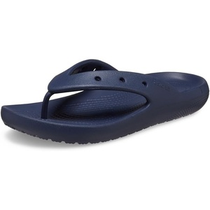 Crocs Unisex Adult Classic V2 Flip Flops(Navy)