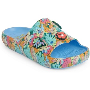 Crocs Unisex Adult Classic V2 Slides(Blue)