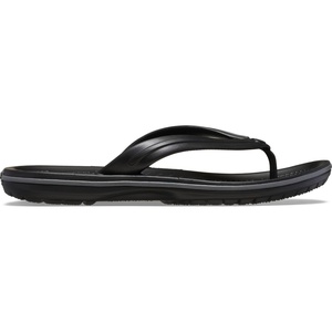 Crocs Unisex Adult Crocband Flip Flop Sandal(Black Slate Grey)
