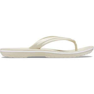 Crocs Unisex Adult Crocband Flip Flop Sandal(Bone)