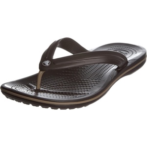 Crocs Unisex Adult Crocband Flip Flop Sandal(Espresso)