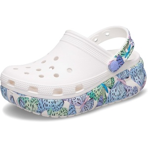 Crocs Unisex Adult Crush Clogs(White/Multi)