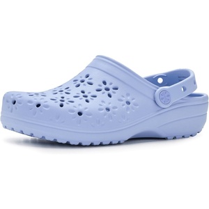 Crocs Unisex Adult Floral Classic Clogs(Blue Haze)