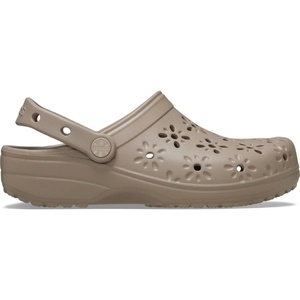 Crocs Unisex Adult Floral Classic Clogs(Taupe)