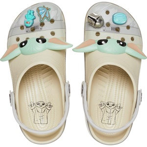 Crocs Unisex Adult Star Wars Grogu the Child Classic Clog(Bone)