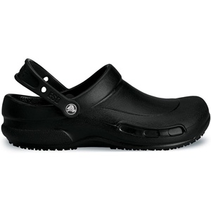 Crocs Unisex-Adult Bistro Graphic Clogs, Slip Resistant Work Shoes(Black)