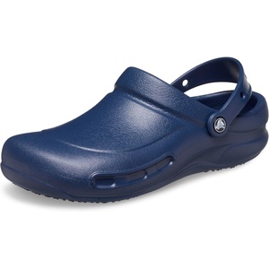 Crocs Unisex-Adult Bistro Work Clogs | Enclosed Toe | Slip Resistant | All Day Comfort(Navy)