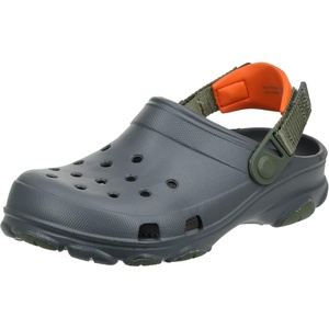Crocs Unisex-Adult Classic All Terrain Clogs(Slate Grey/Multi)