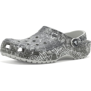 Crocs Unisex-Adult Classic Clog – Seasonal Graphic(Atmosphere/Multi Snake)