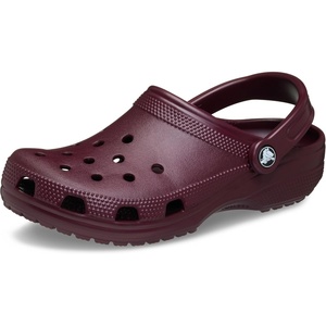 Crocs Unisex-Adult Classic Clog, Clogs for Women and Men(Heritage Red)