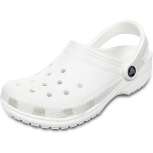 Crocs Unisex-Adult Classic Clogs(White)