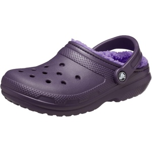 Crocs Unisex-Adult Classic Lined Clog(Dark Iris)
