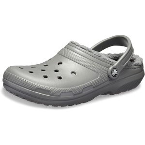 Crocs Unisex-Adult Classic Lined Clog(Slate Grey/Smoke)