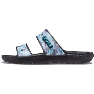 Crocs Unisex-Adult Classic Slide Sandal(Multi/Black)