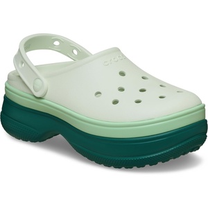 Crocs Unisex-Adult Classic Stacked Clogs Platform Platform(Hosta)