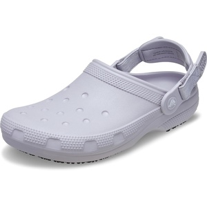 Crocs Unisex-Adult Classic Work Clogs | Enclosed Toe | Slip Resistant | All Day Comfort(Mauve Mist)