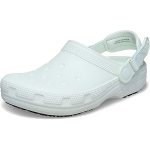 Crocs Unisex-Adult Classic Work Clogs | Enclosed Toe | Slip Resistant | All Day Comfort(Mint Tint)