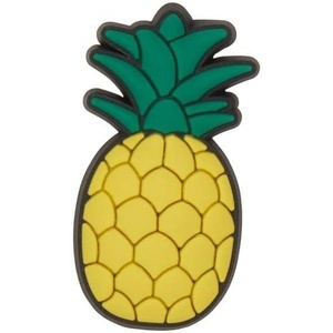 Crocs Unisex-Adult Jibbitz Shoe Charms – Cute Fruit Shoe Charm Singles, Food Charms for Kids, Teens, and Adults(Pineapple)