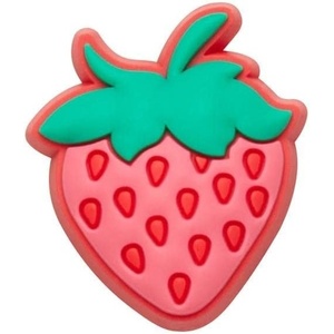Crocs Unisex-Adult Jibbitz Shoe Charms – Cute Fruit Shoe Charm Singles, Food Charms for Kids, Teens, and Adults(Strawberry Fruit)
