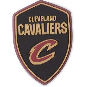 Crocs Unisex-Adult Jibbitz Shoe Charms – NBA Basketball Team Shoe Charm Singles, Sports Charms for Boys and Girls(Cleveland Cavaliers)