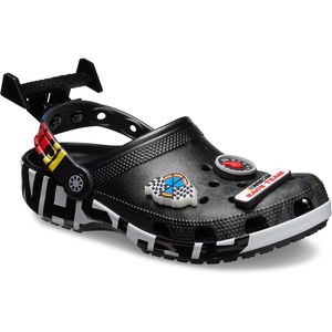 Crocs Unisex-Adult Nascar Classic Clogs(Black)