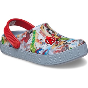 Crocs Unisex-Child Avengers Off Court Clogs (Little Kid/Big Kid)(Blue Grey)
