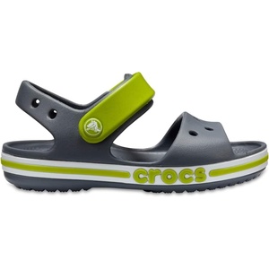 Crocs Unisex-Child Bayaband Sandal(Charcoal)