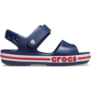 Crocs Unisex-Child Bayaband Sandal(Navy/Pepper)