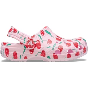 Crocs Unisex-Child Classic Graphic Clog(Pink Milk)