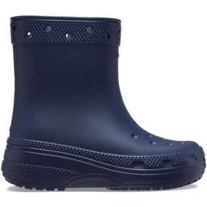 Crocs Unisex-Child Classic Rain Boots(Navy Blue)