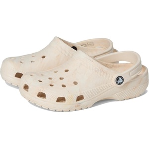 Crocs Unisex-Child Classic Watercolor Marbled Clog(Bone Swirl)