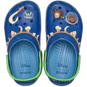 Crocs Unisex-Child Disney Moana Classic Clogs, Kids and Toddler Shoes(Maui)