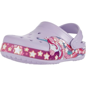 Crocs Unisex-Child Fun Lab Classic I Am Unicorn Clog(Lavender)