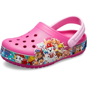 Crocs Unisex-Child Paw Patrol Clogs, Kid and Toddler Shoes(Pink)