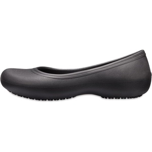 Crocs Women’s At Work Flat(Black/Black)