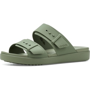 Crocs Women’s Brooklyn Buckle Low Sandals(Cargo)