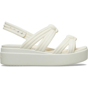 Crocs Women’s Brooklyn Low Wedge Sandals(Ivory Knot)