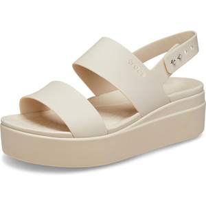 Crocs Women’s Brooklyn Low Wedge Sandals(Sandstone)