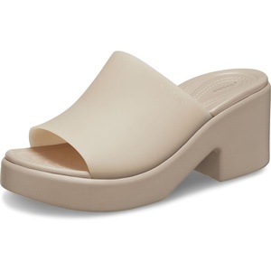 Crocs Women’s Brooklyn Slide Heel Sandals(Taupe)