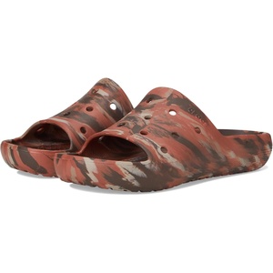 Crocs Women’s Classic 2.0 Slides(Coffee/Multi)