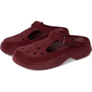 Crocs Women’s Classic Mary Jane Clogs(Beetroot Velvet)